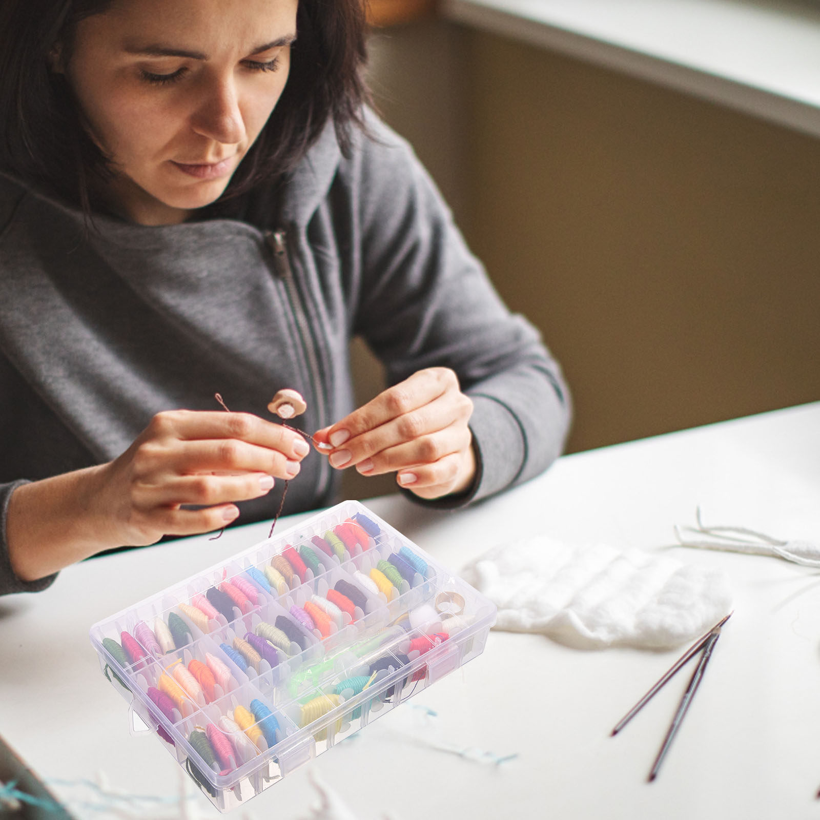 Embroidery Craft - Embroidery Kit Beginner DIY Craft Sewing