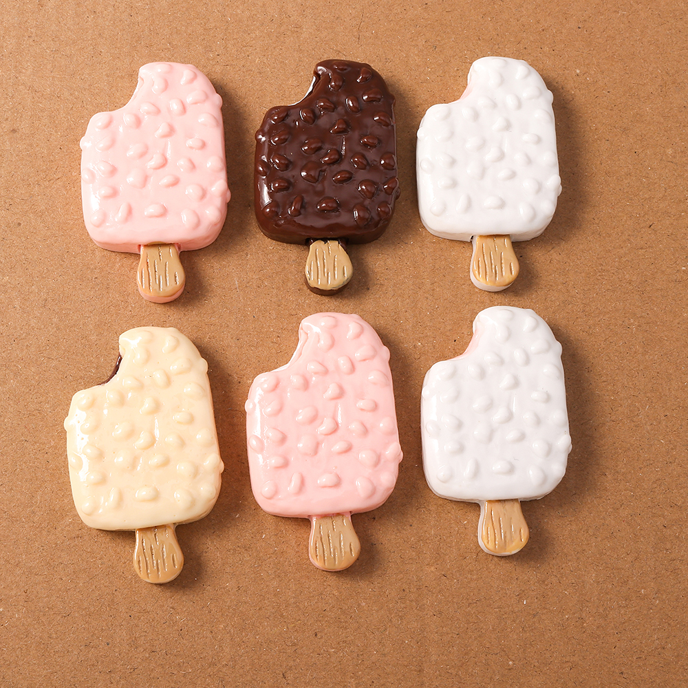 4pcs Simulation Food Ice Cream - Craft Embellishments review and price