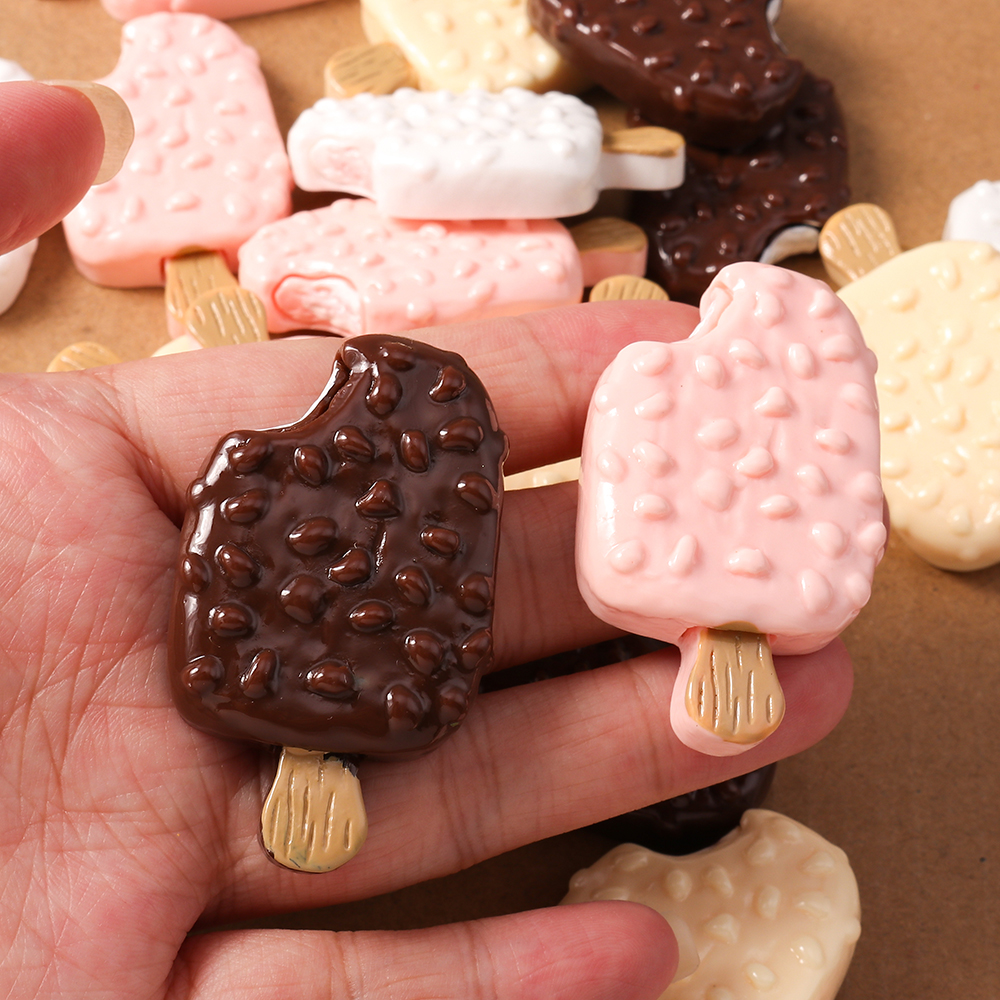 4pcs Simulation Food Ice Cream - Craft Embellishments review and price