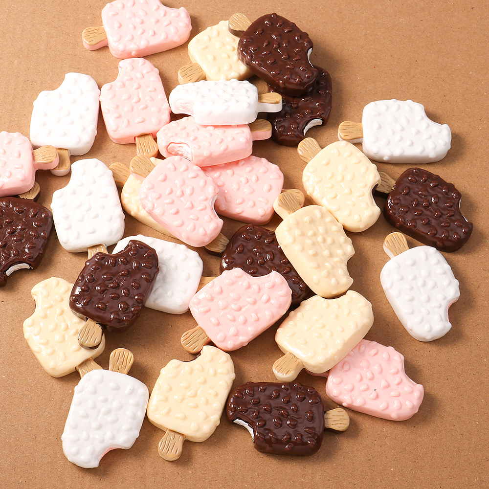 4pcs Simulation Food Ice Cream - Craft Embellishments review and price