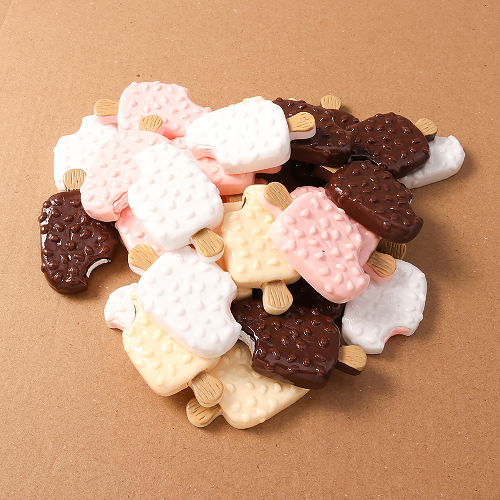 4pcs Simulation Food Ice Cream - Craft Embellishments review and price