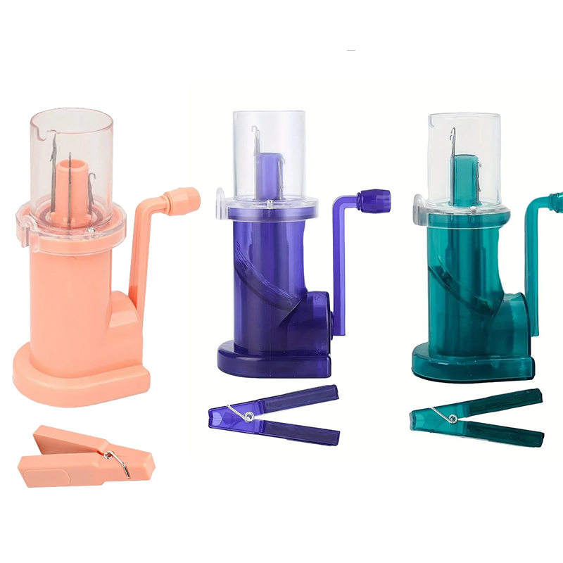 Portable Hand Knitting Machine - Pom Pom Maker Tool review and price
