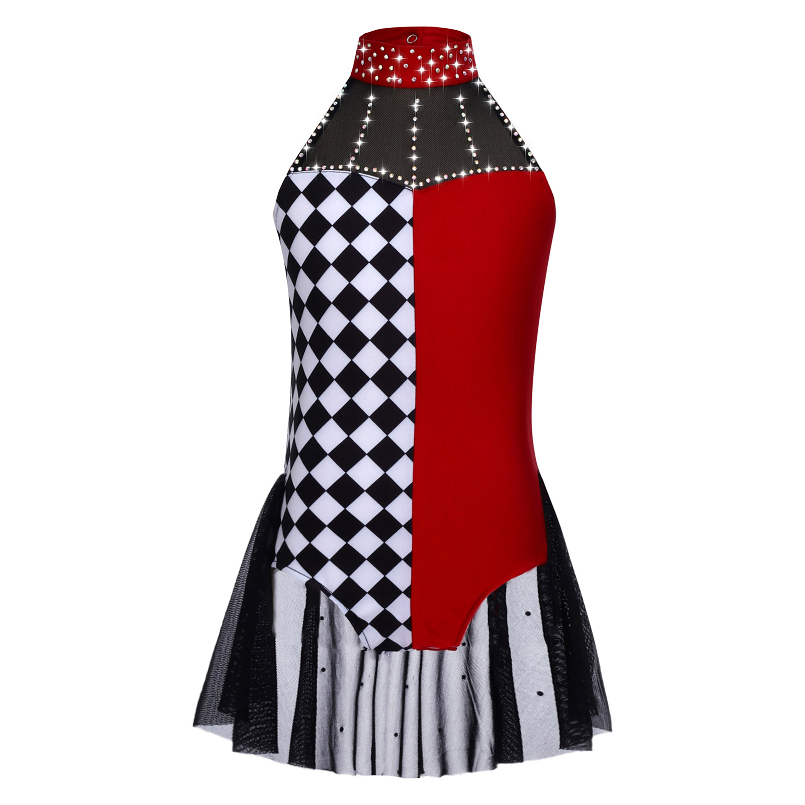 Kids Girls Ballet Dance Leotar - Rhinestone Banding Trim review and price