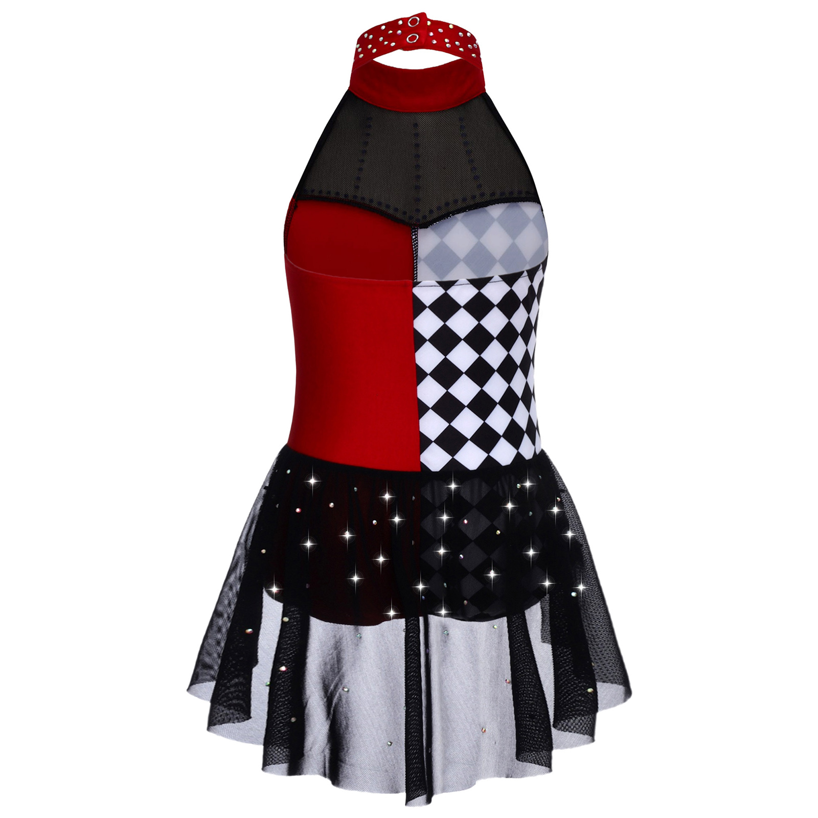 Kids Girls Ballet Dance Leotar - Rhinestone Banding Trim review and price