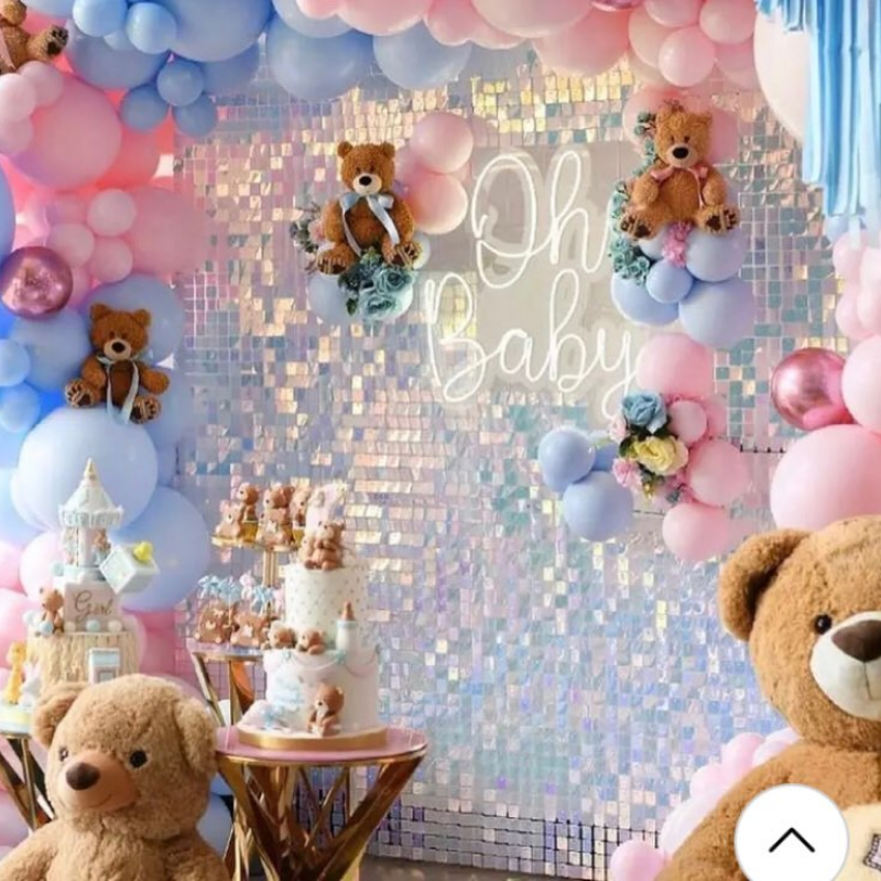 18 Pcs Sequin Panel Background - Sequin Fabric Panel review and price