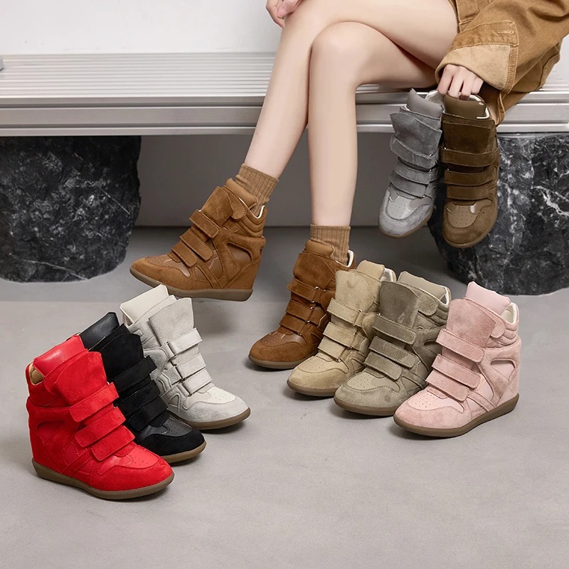 Women Ankle Boots Genuine Leat - Guipure Lace Panel review and price