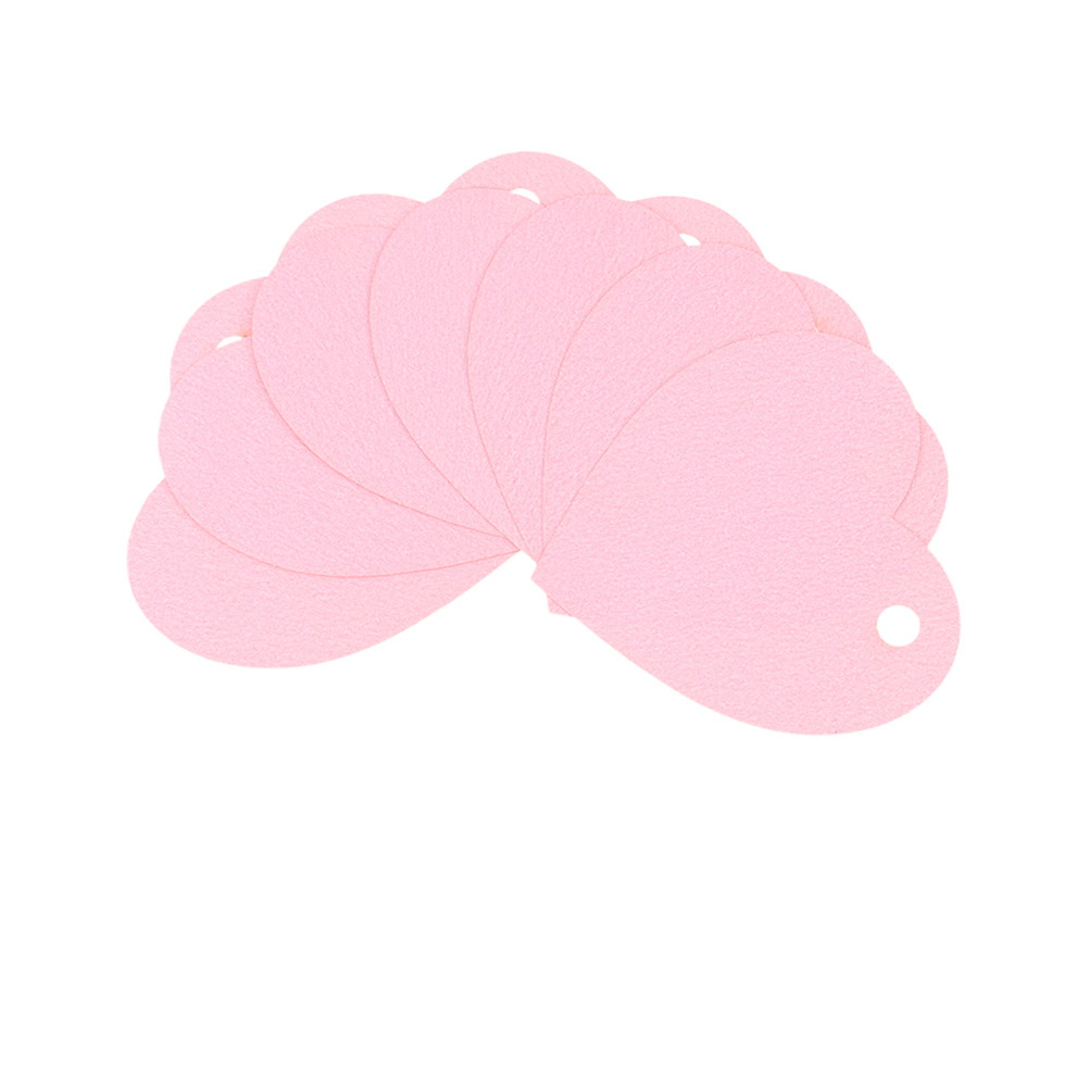 50Pcs Pink Heart-Shaped Paper  - Craft Embellishments review and price