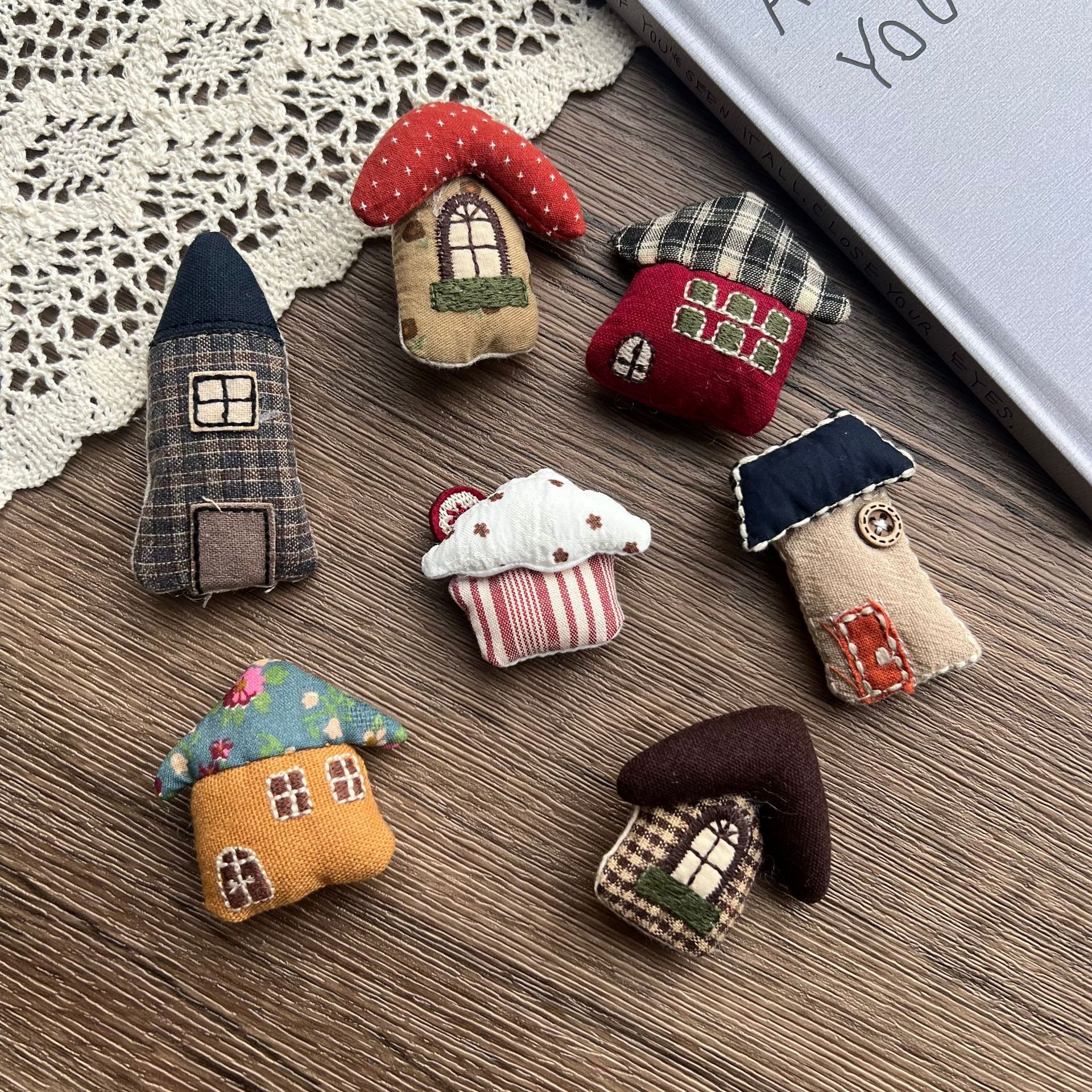 Stuffed Fabric Mushroom House  - Craft Embellishments review and price