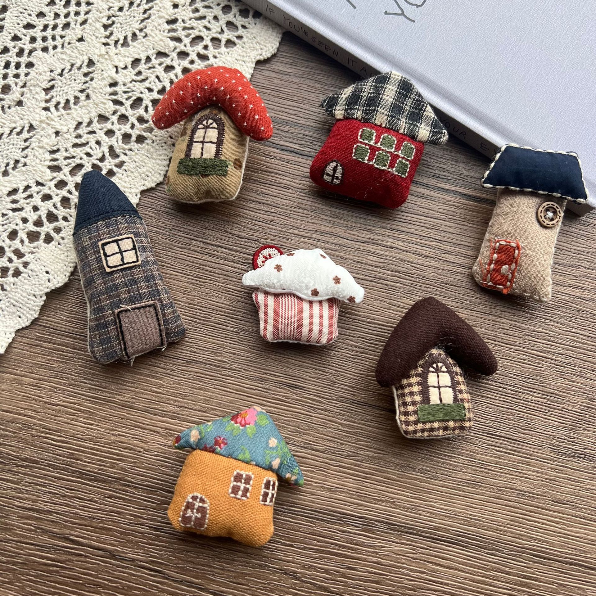 Stuffed Fabric Mushroom House  - Craft Embellishments review and price