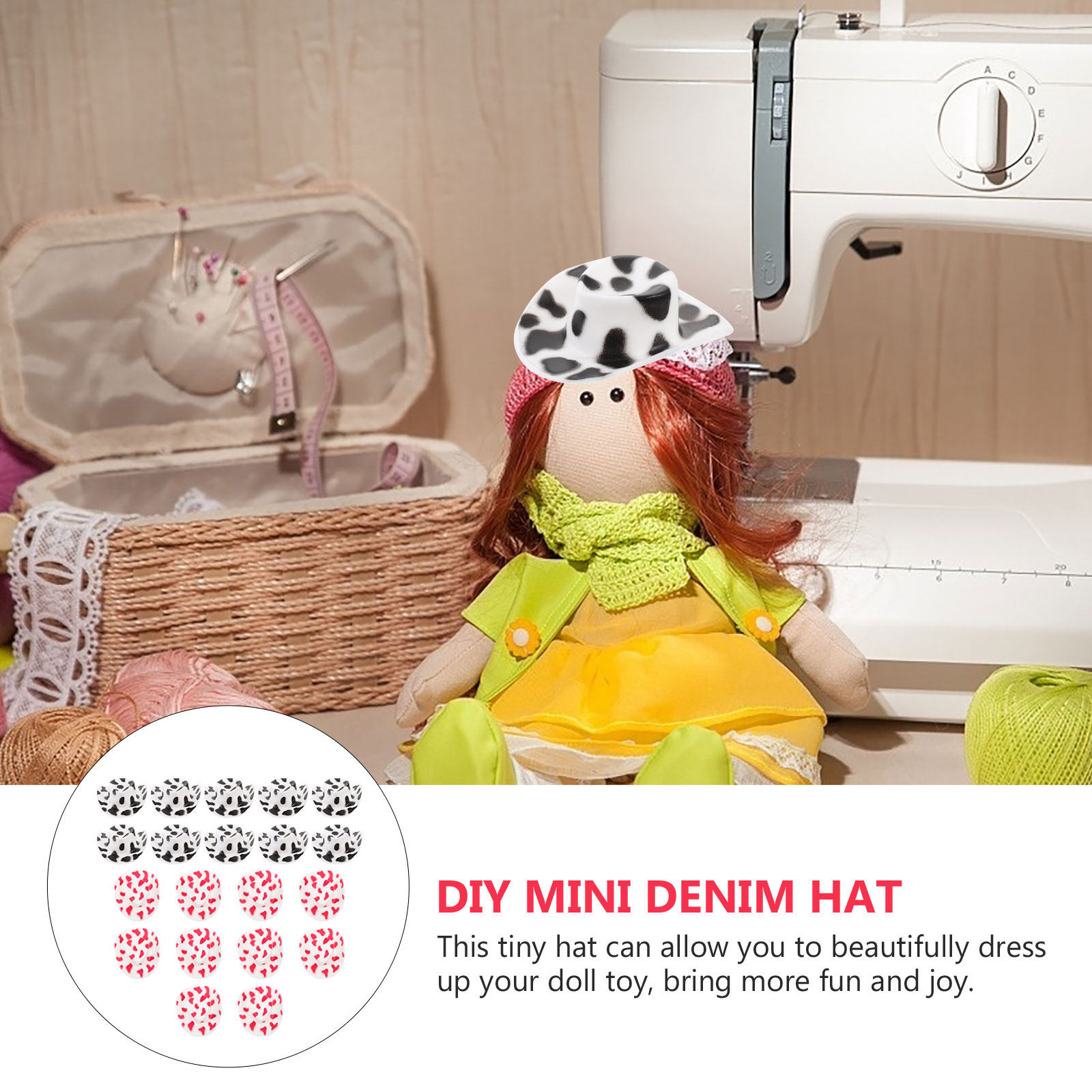 20Pcs Miniature Cowboy Hat Sma - Embellish Craft review and price
