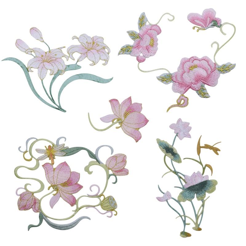 1Pcs Iron On Embroidered Flowe - Applique Patch Flower review and price