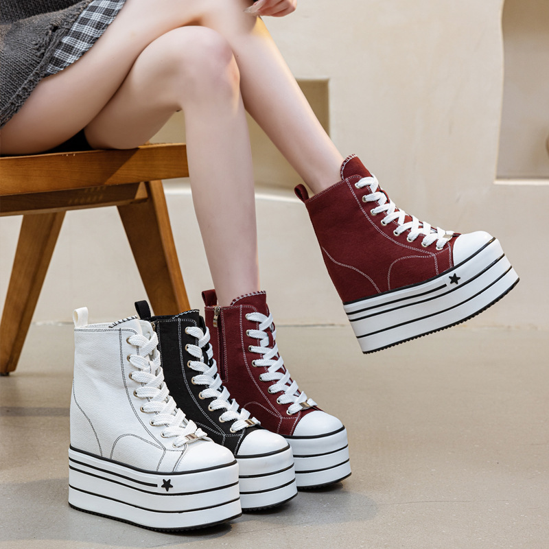 Custom 16cm High Heel Platform - Guipure Lace Panel review and price