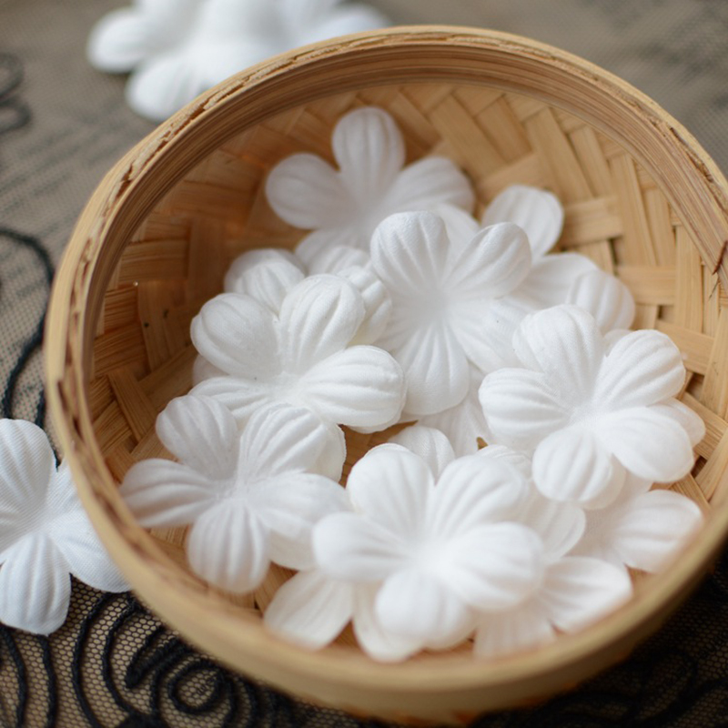100 PCS Artificial Flowers App - Applique Patch Flower review and price
