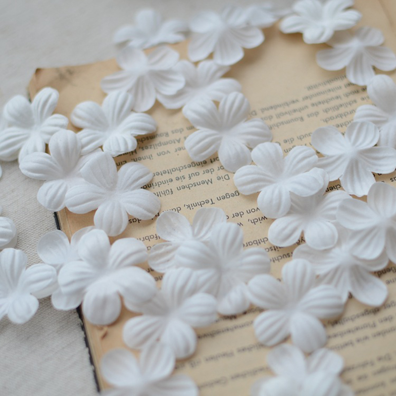 100 PCS Artificial Flowers App - Applique Patch Flower review and price
