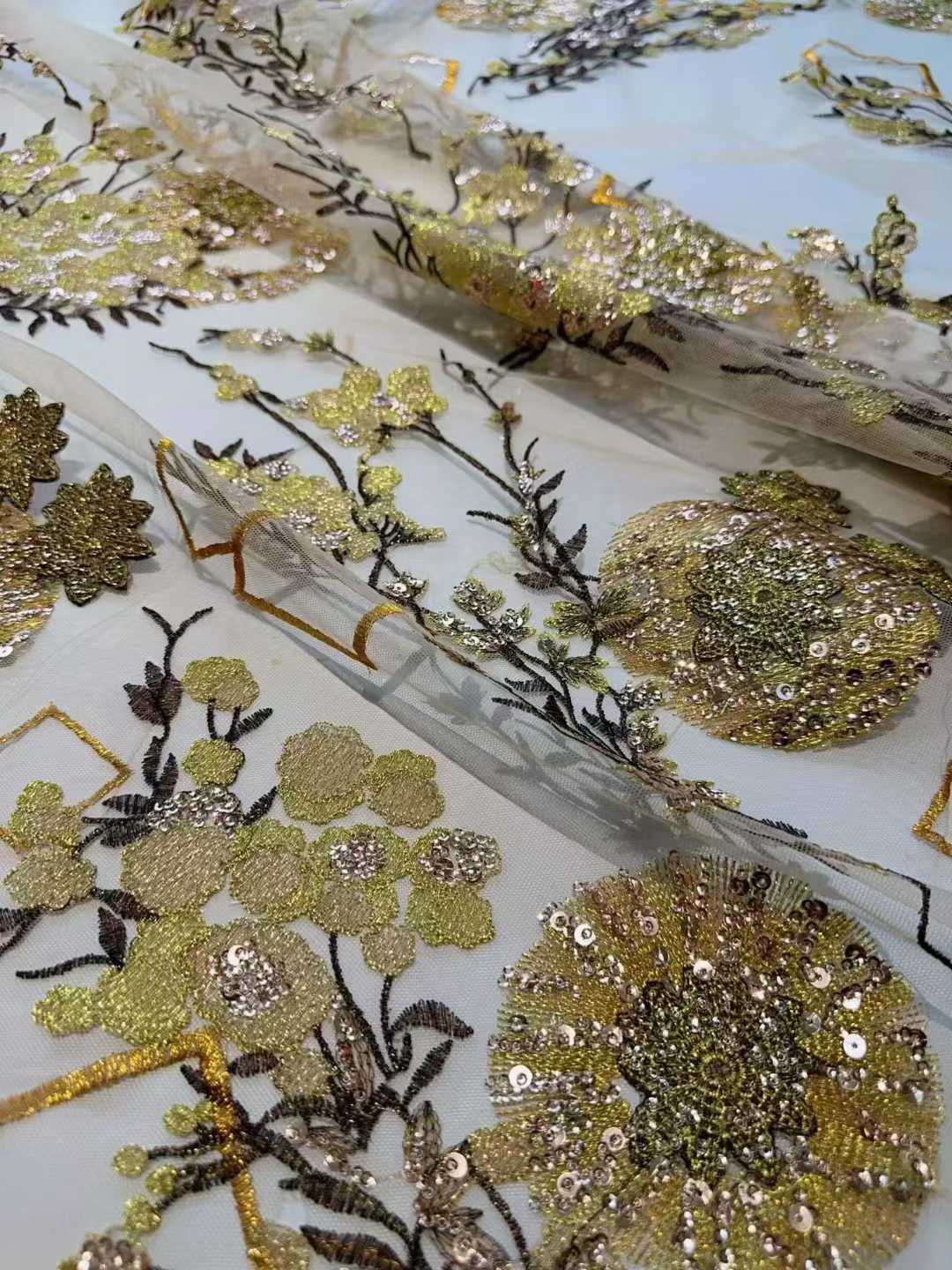 High Couture Crystal Irregular - Crystal Mesh Fabric review and price