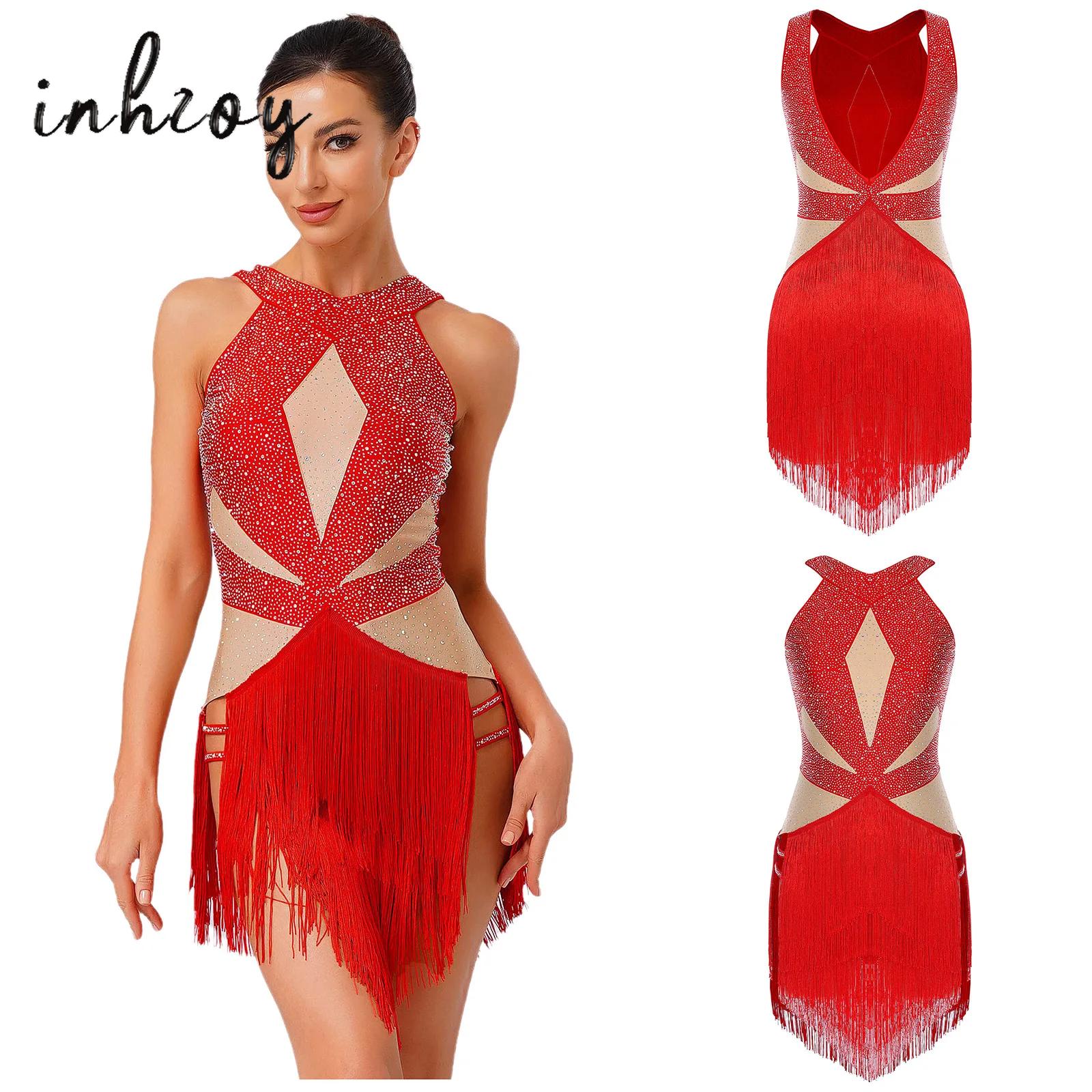 Womens Latin Tango Dance Leota - Rhinestone Banding Trim review and price