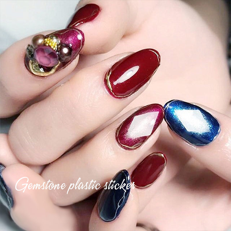 1 Sheet Nail Gemstone Stencil  - Glitter Vinyl Roll review and price