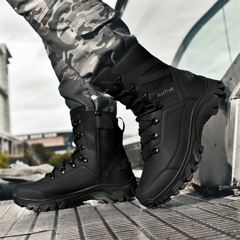 New Men Tactical Boots Hunting - Guipure Lace Panel review and price