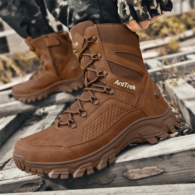 New Men Tactical Boots Hunting - Guipure Lace Panel review and price