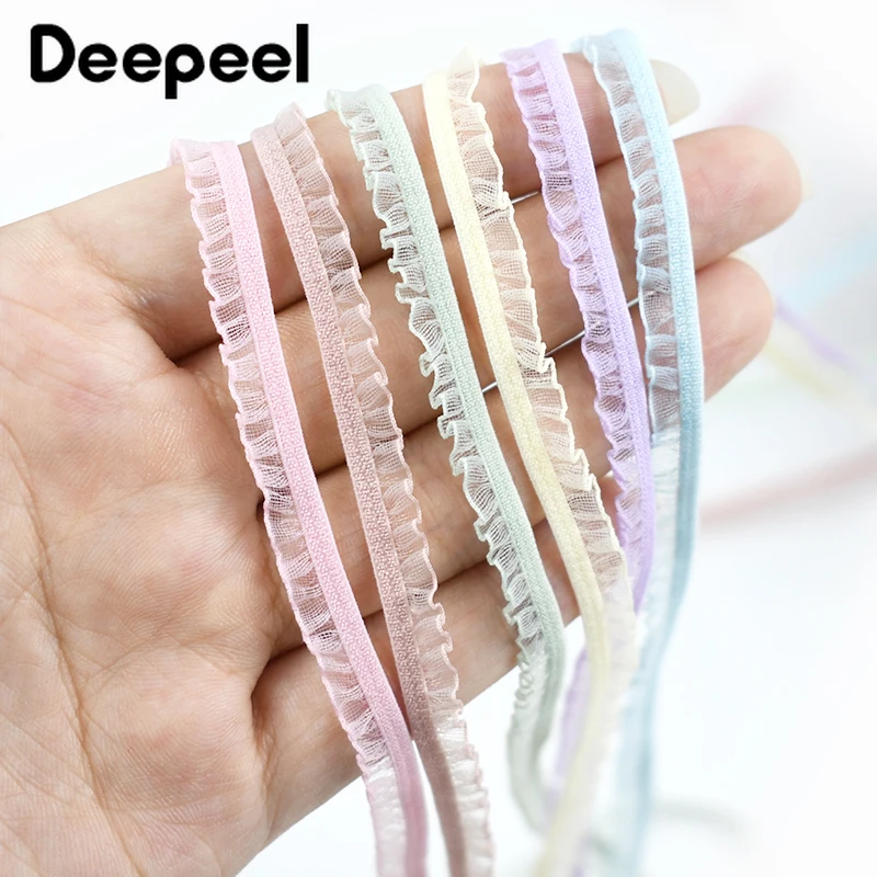 10/20/45M 6mm Elastic Bands Pl - Lace Ribbon Trim review and price