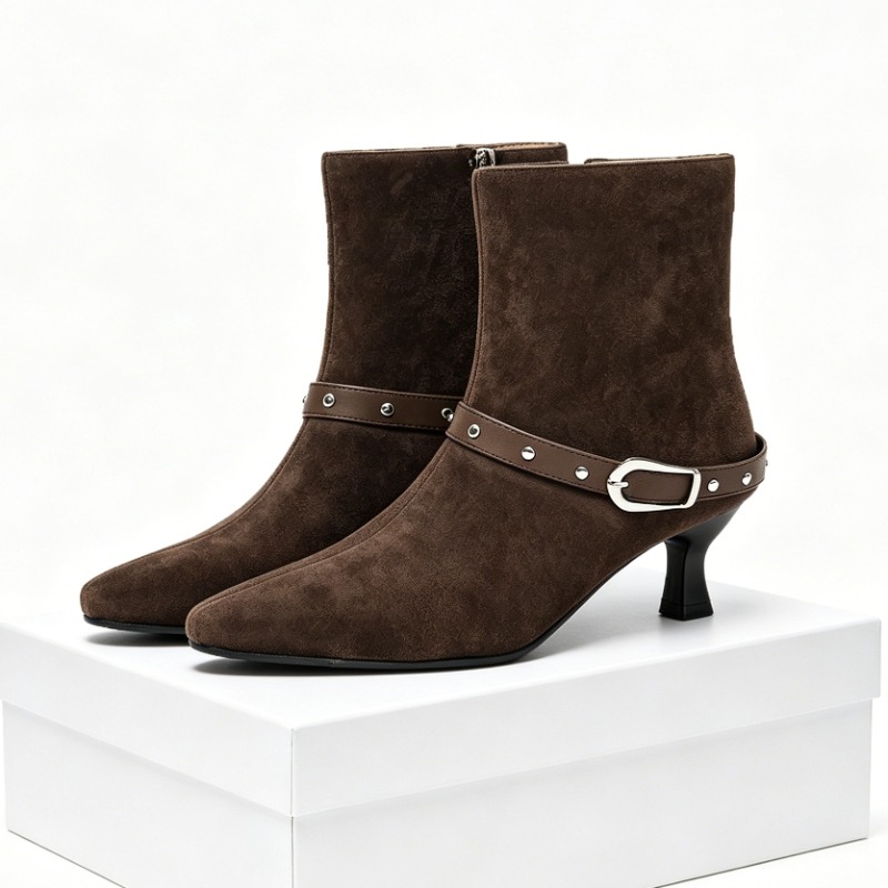 New Winter Suede Women High Bo - Guipure Lace Panel review and price