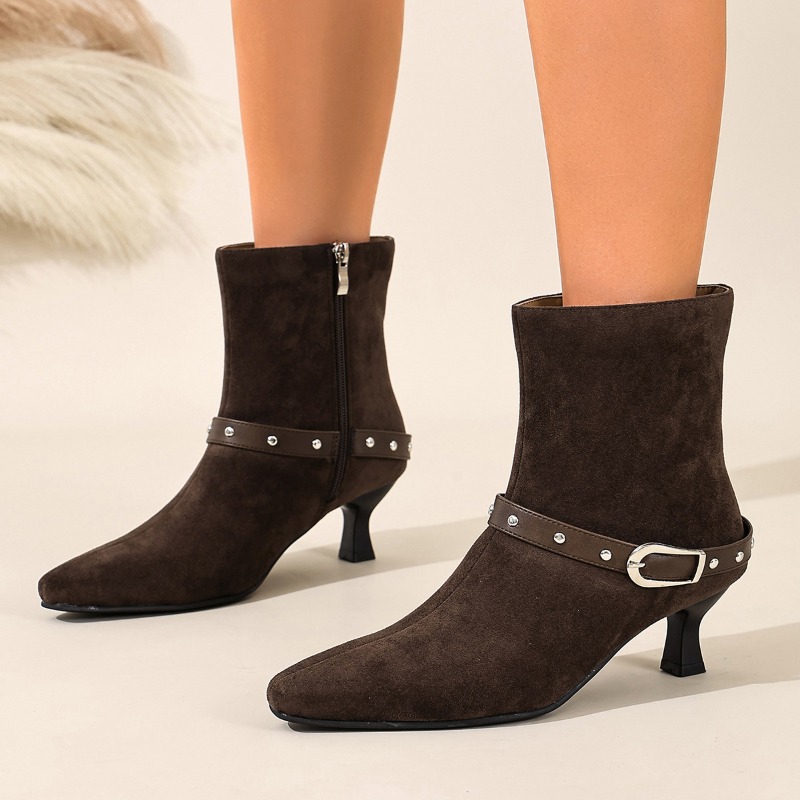 New Winter Suede Women High Bo - Guipure Lace Panel review and price