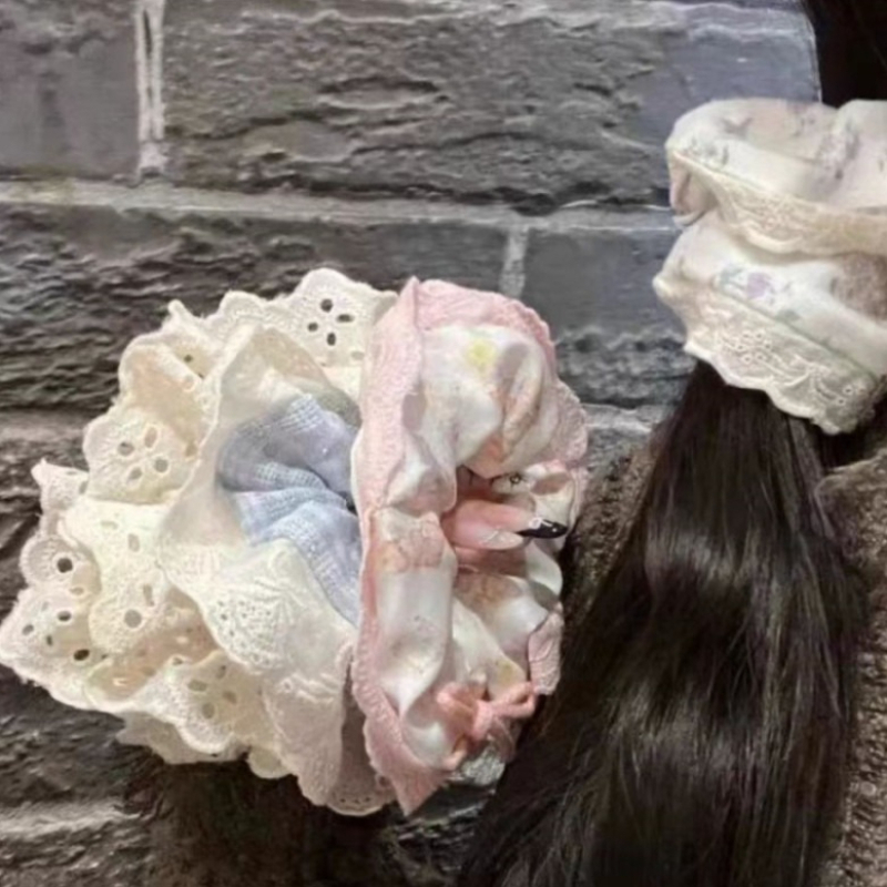 Women's Sweet Elastic Hair Ban - Elastic Lace Trim review and price
