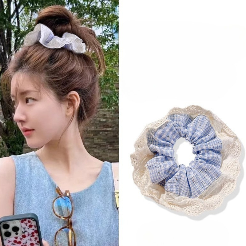 Women's Sweet Elastic Hair Ban - Elastic Lace Trim review and price