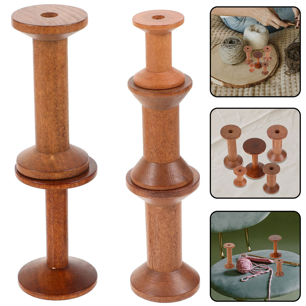 7Pcs Wooden Spindles for Sewin - Embroidery Craft review and price