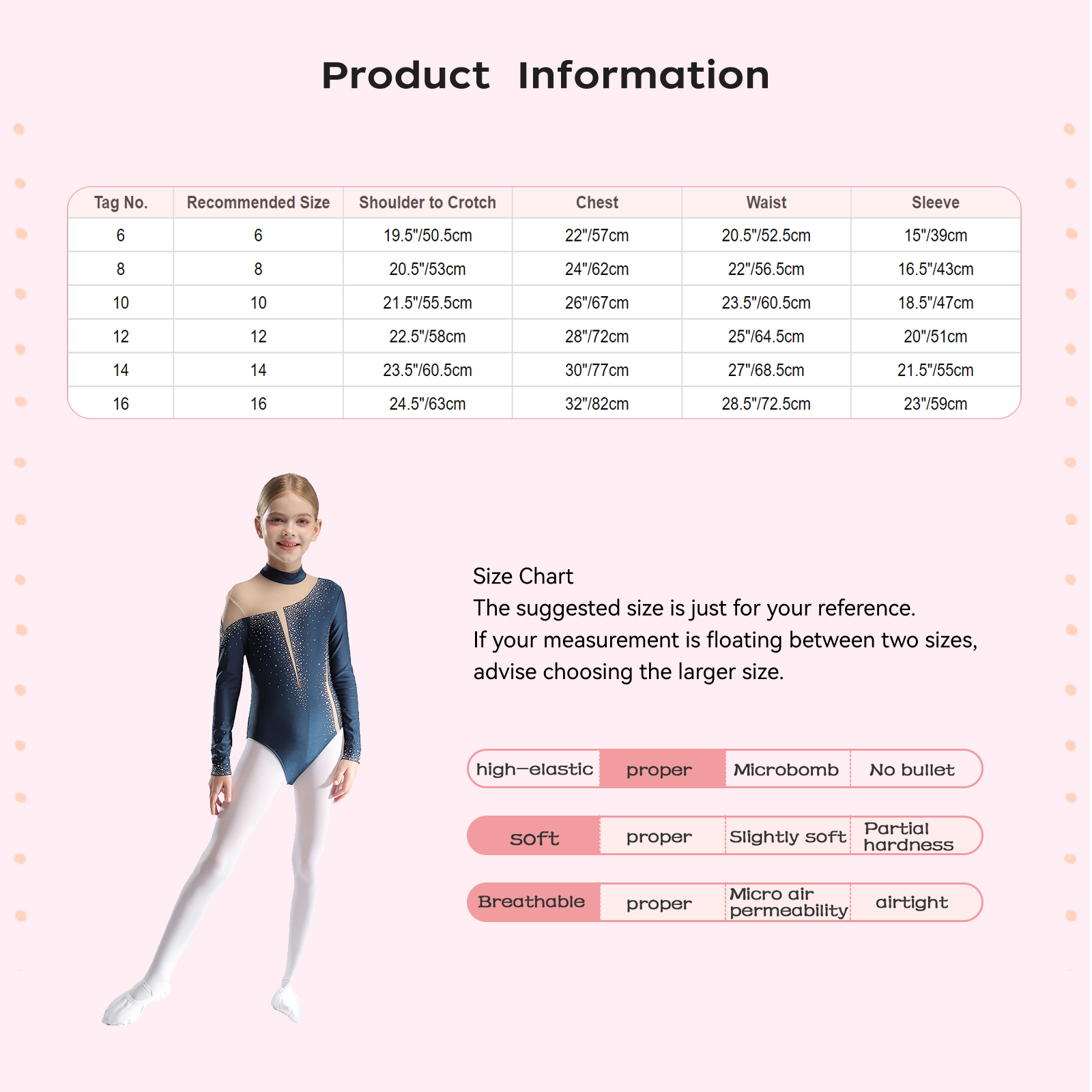Kids Girls Gymnastics Leotards - Rhinestone Banding Trim review and price