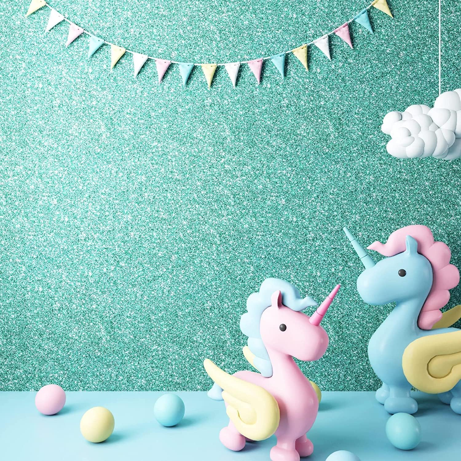 Sparkly Glitter Shiny Fabric S - Glitter Vinyl Roll review and price