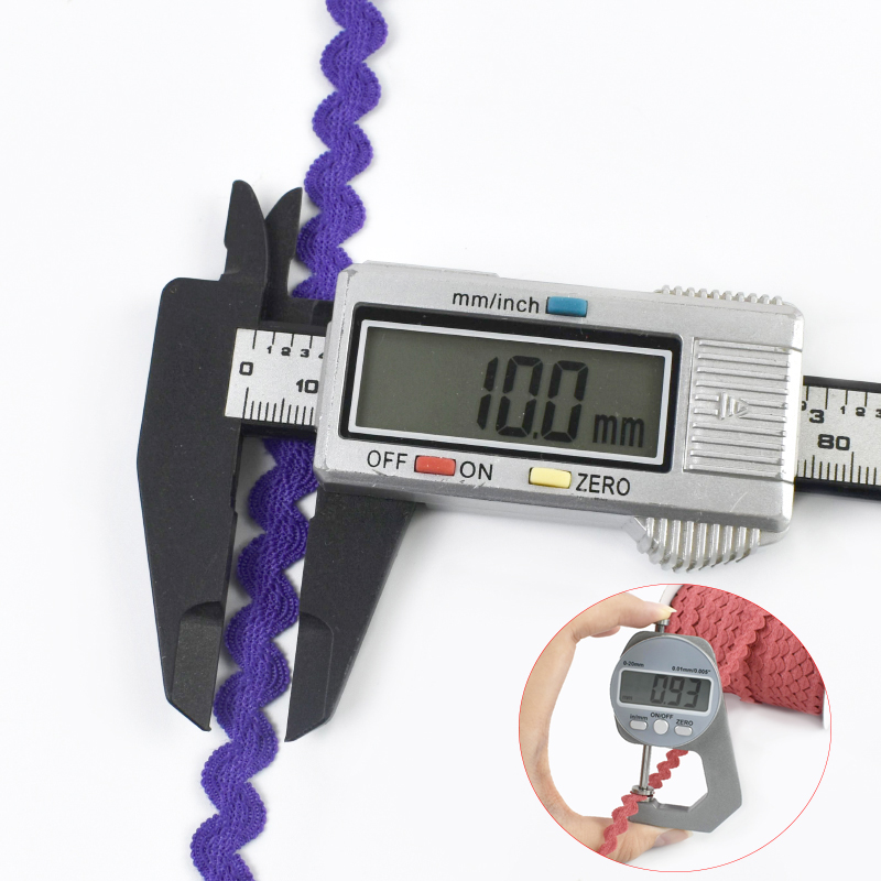 5/10/20M 10mm Wave Edge Elasti - Lace Ribbon Trim review and price