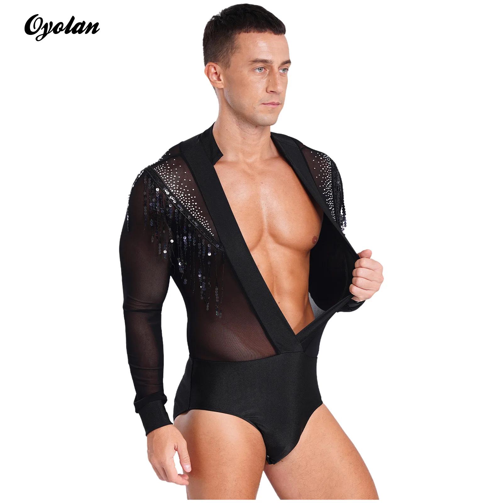 Mens Latin Salsa Dance Perform - Rhinestone Banding Trim review and price