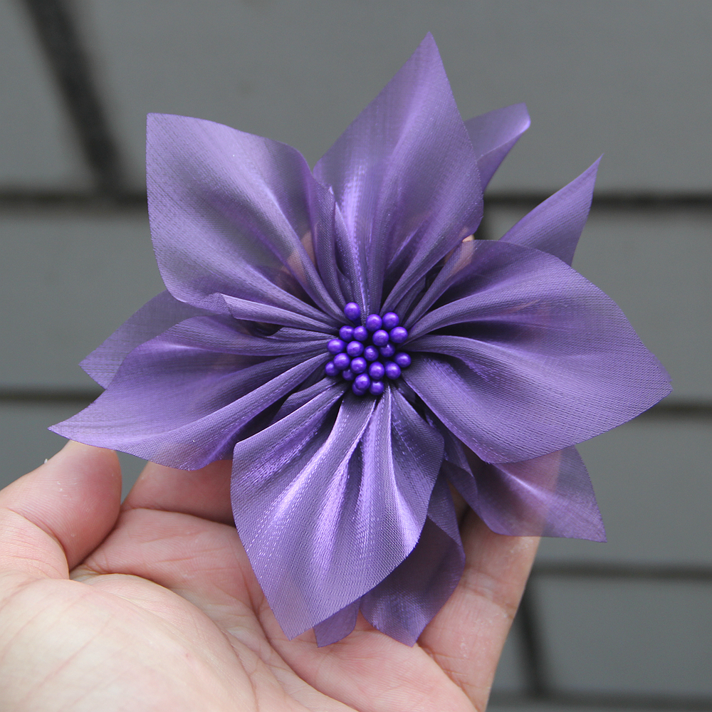 11cm Light Sense Yarn Flower O - Applique Patch Flower review and price