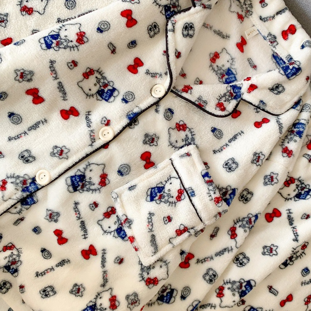 Sanrio Hello Kitty Flannel Wom - Embellish Knit review and price