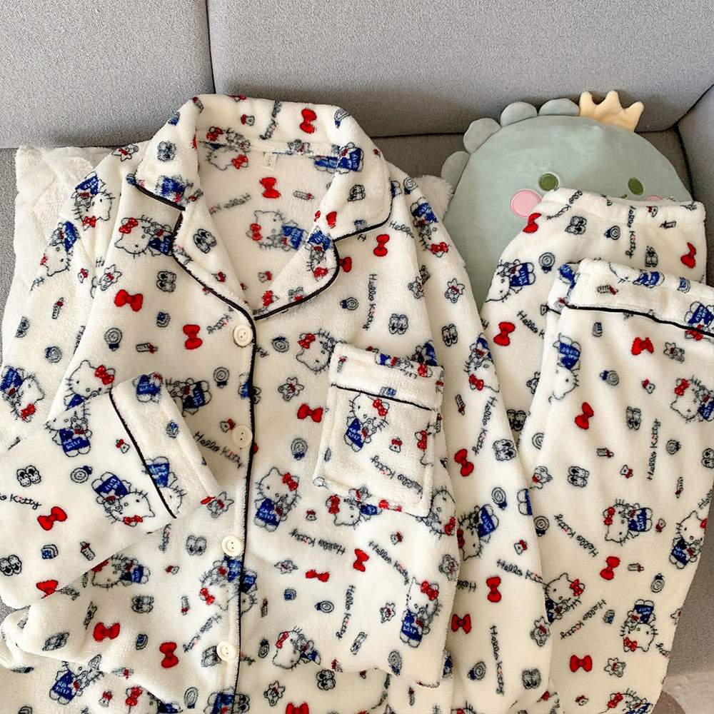 Sanrio Hello Kitty Flannel Wom - Embellish Knit review and price