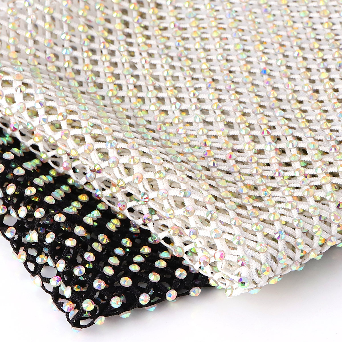 Multi Sizes Sewing Rhinestones - Crystal Mesh Fabric review and price