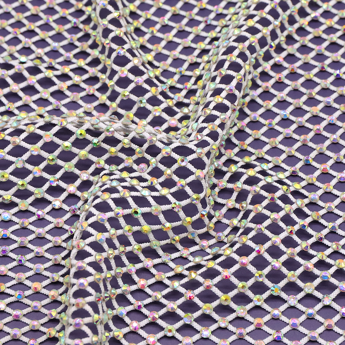 Multi Sizes Sewing Rhinestones - Crystal Mesh Fabric review and price