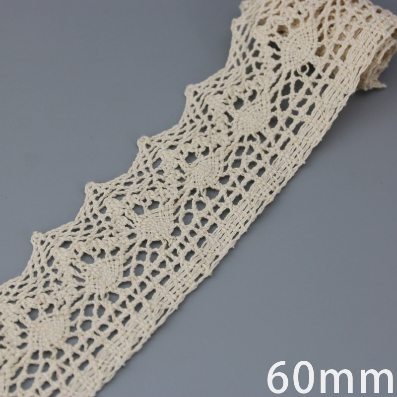 Cotton Lace Ribbon Beige DIY H - Guipure Lace Panel review and price