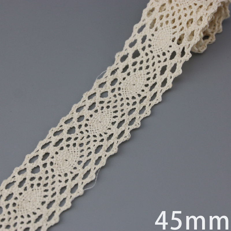 Cotton Lace Ribbon Beige DIY H - Guipure Lace Panel review and price