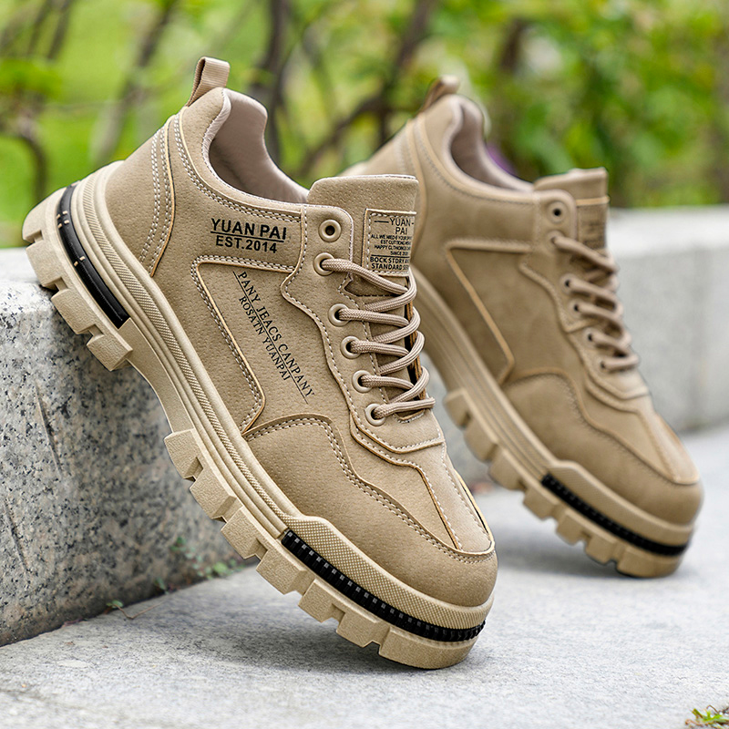 Men's Thick Sole Work Boots No - Guipure Lace Panel review and price