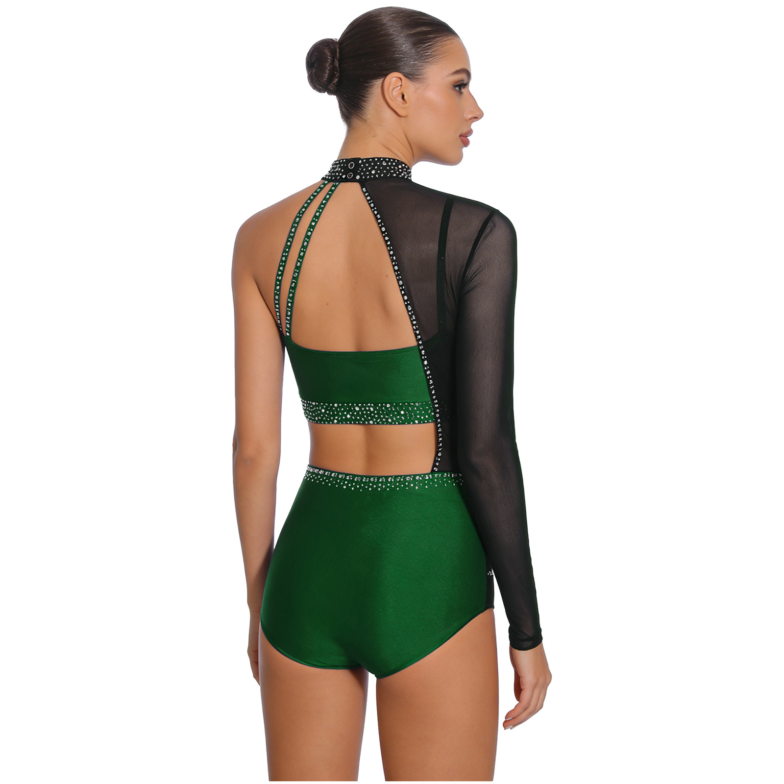 Elegant Womens Jazz Dance Gymn - Rhinestone Banding Trim review and price