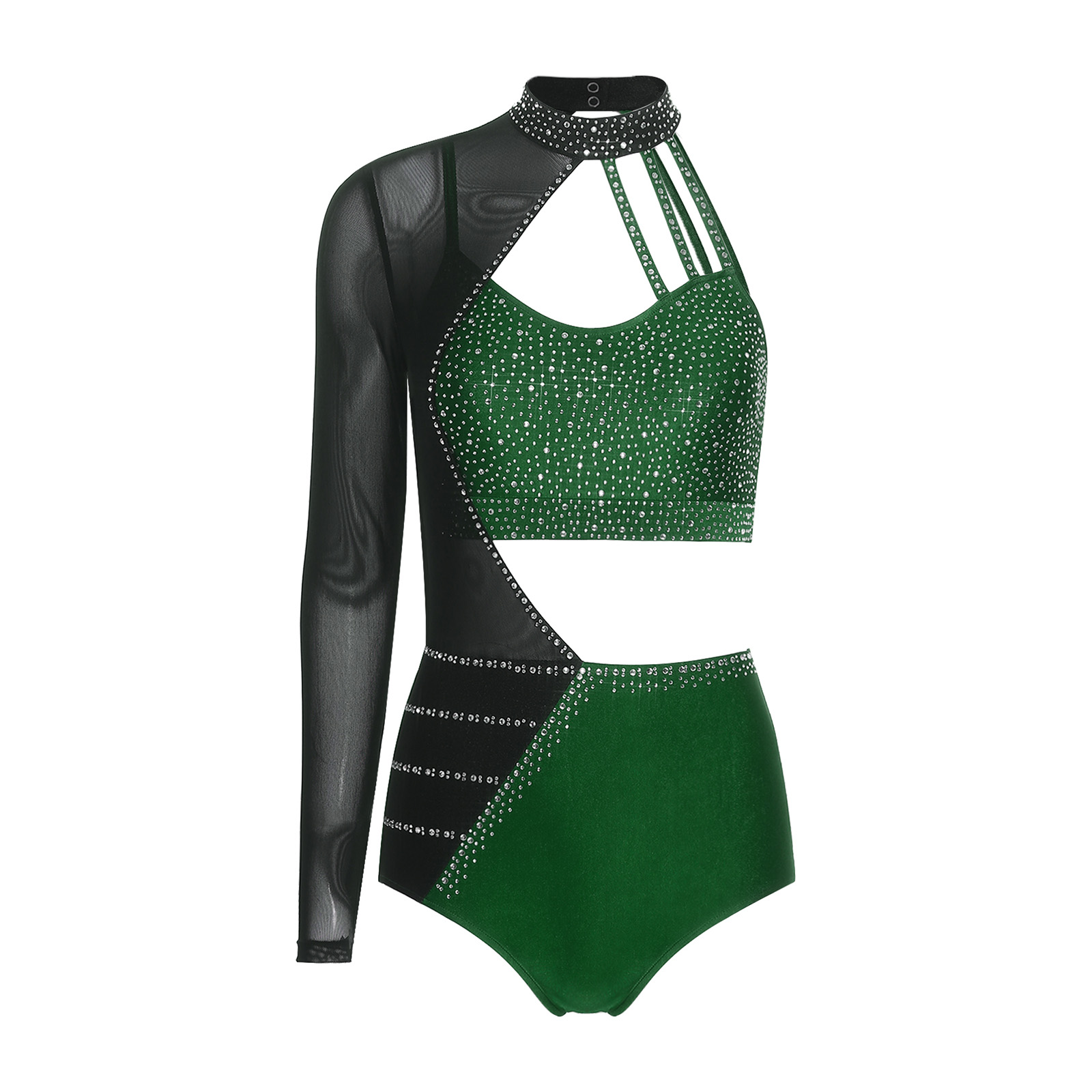 Elegant Womens Jazz Dance Gymn - Rhinestone Banding Trim review and price