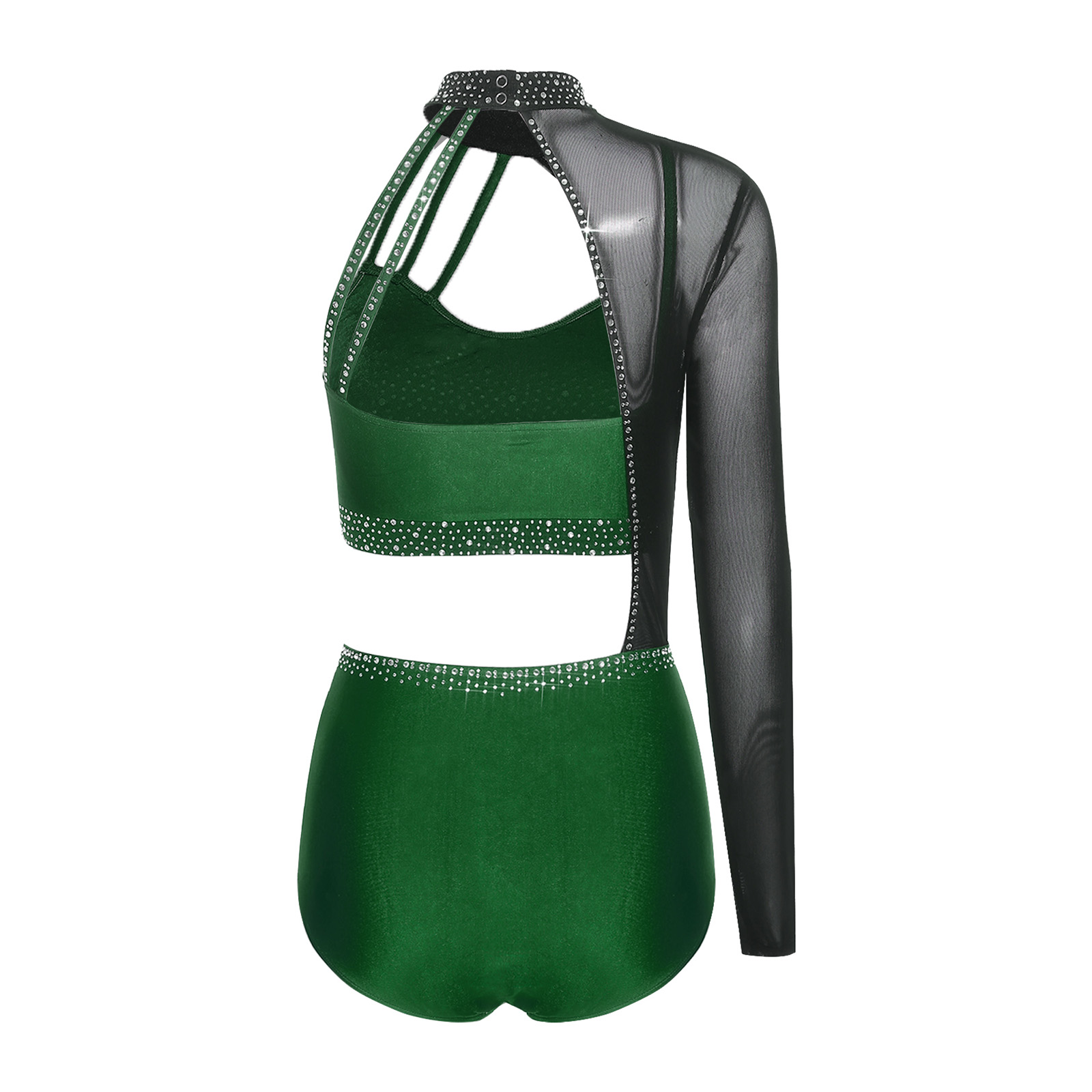 Elegant Womens Jazz Dance Gymn - Rhinestone Banding Trim review and price
