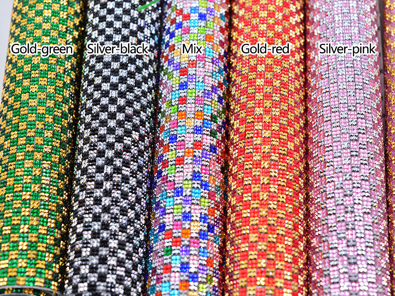 JUNAO 24*40cm Self Adhesive Rh - Crystal Mesh Fabric review and price