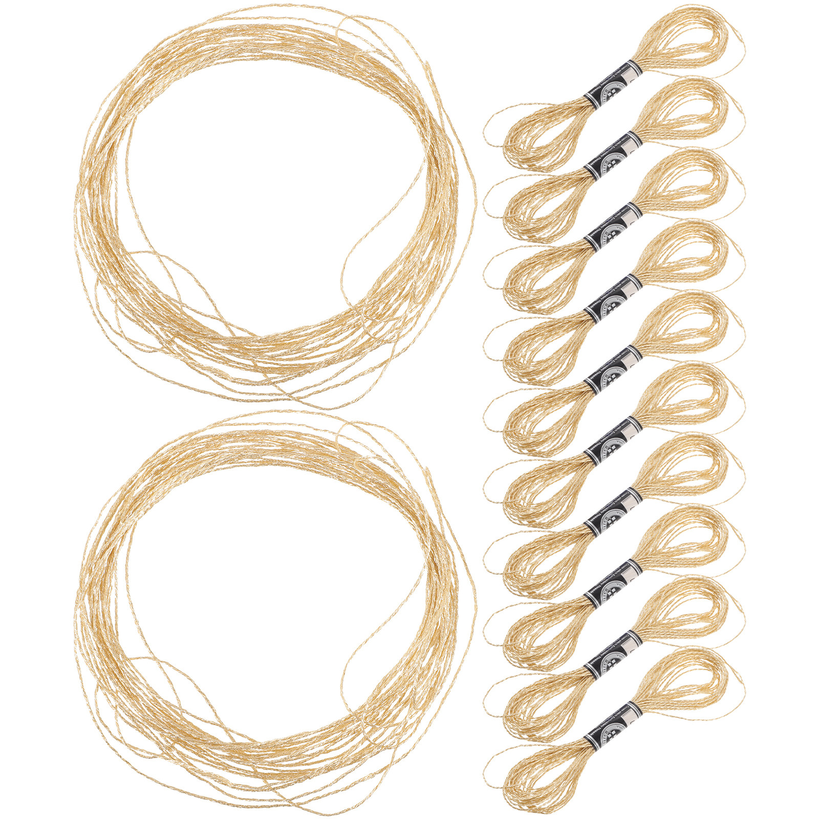 12Pcs Shimmering Metallic Embr - Embroidery Craft review and price
