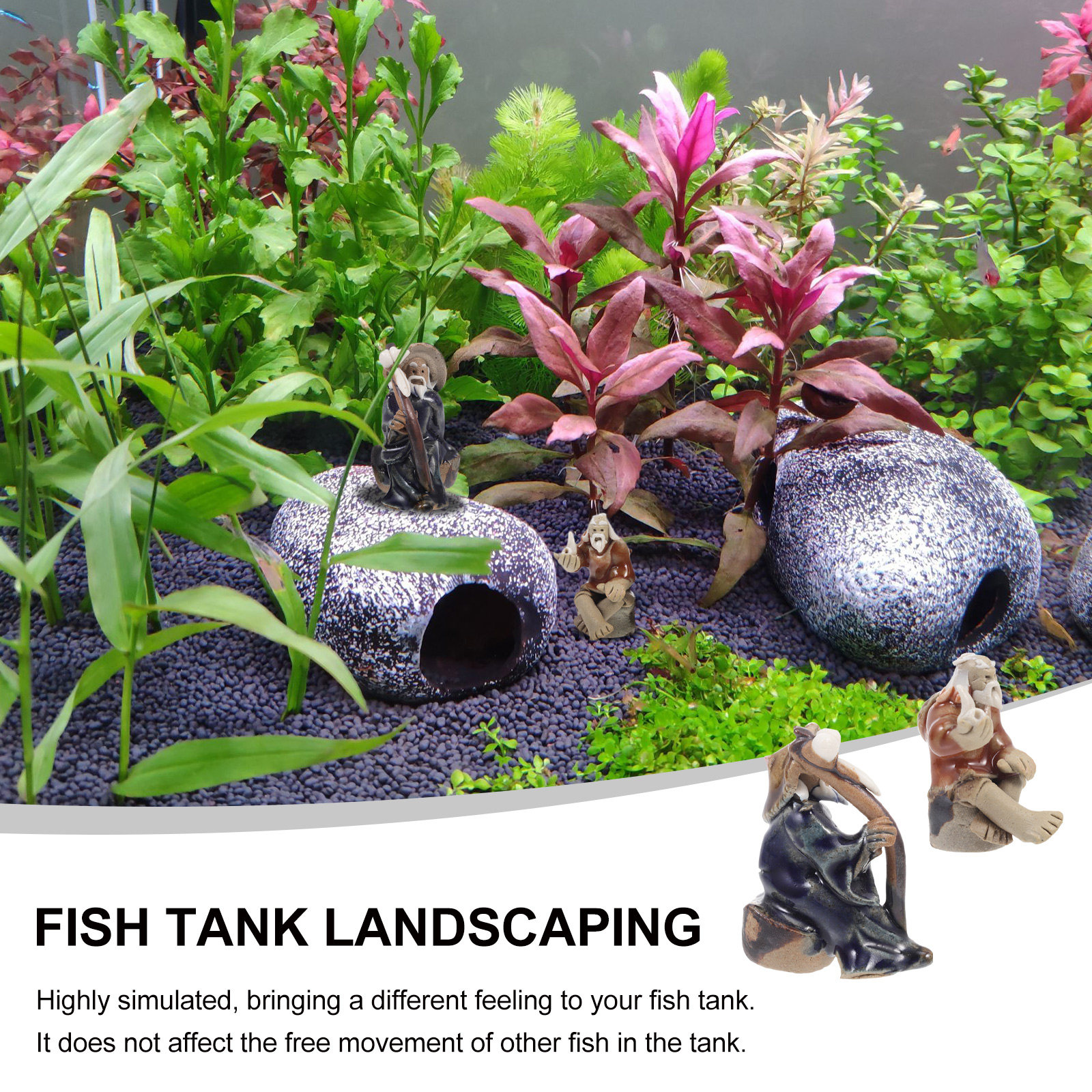 2Pcs Shiwon Folk Ceramic Fish  - Embellish Craft review and price