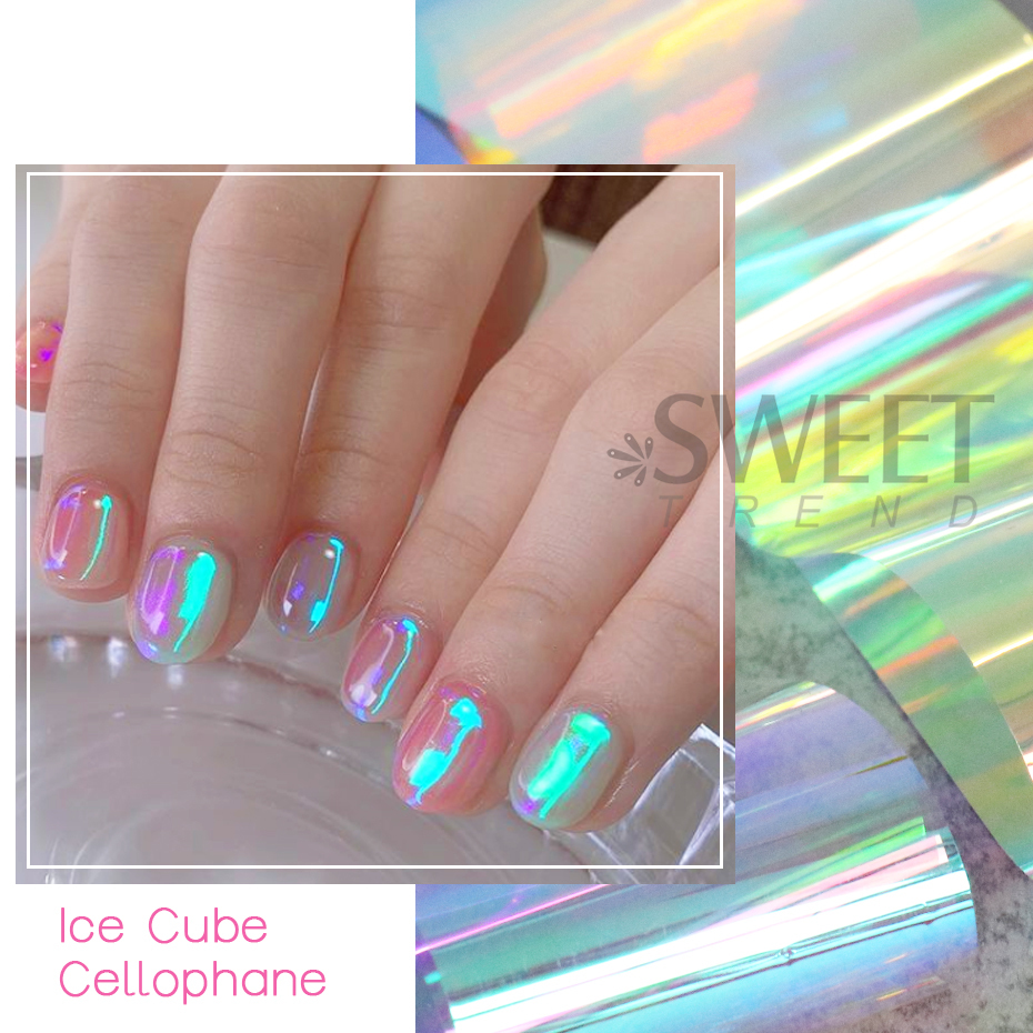 8pcs Holographic Aurora Film N - Glitter Vinyl Roll review and price