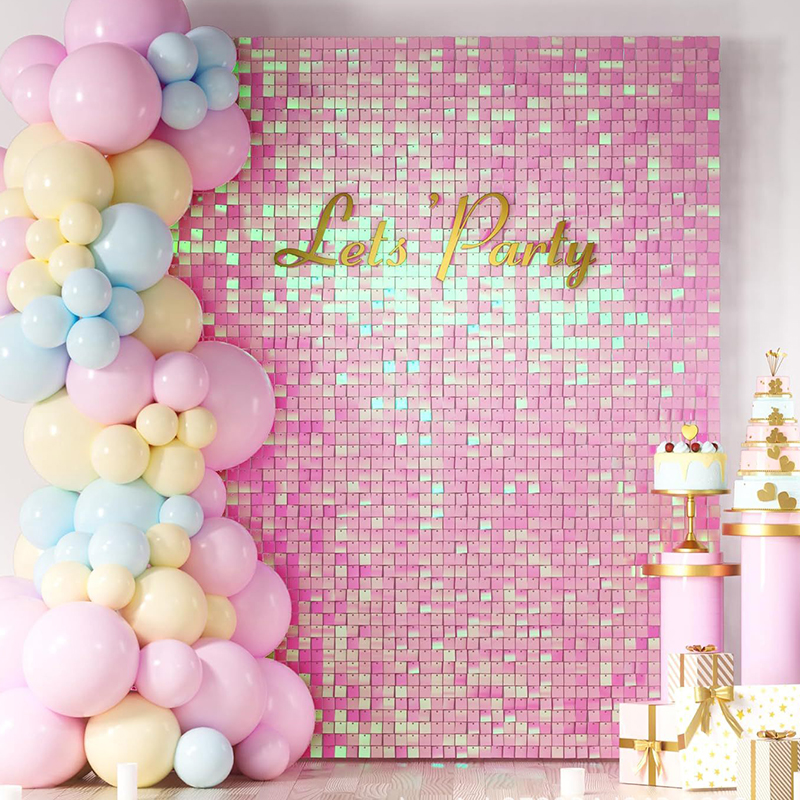 6/12/24/25/26/27Pcs Shimmer Wa - Sequin Fabric Panel review and price